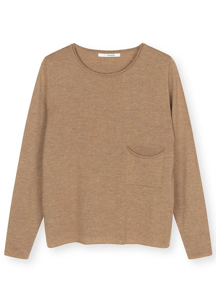 Sibin Linnebjerg Mai Sweater - Camel