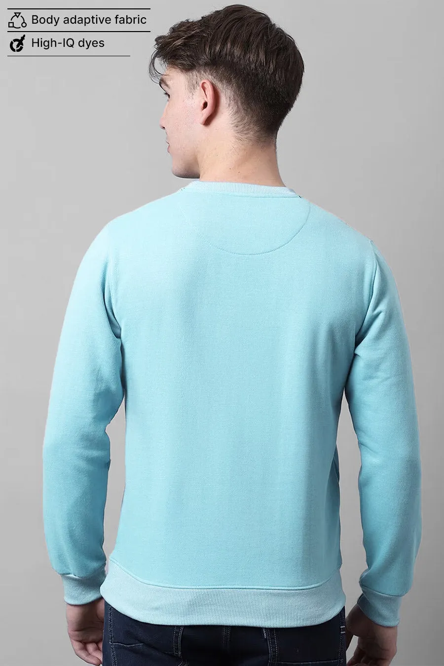 Sky Blue - Fleece Sweatshirt