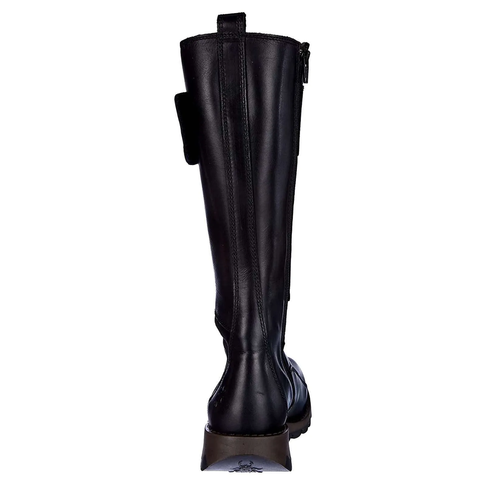 Stun814Fly Rug Oiled Suede Women's Mid Calf Boots