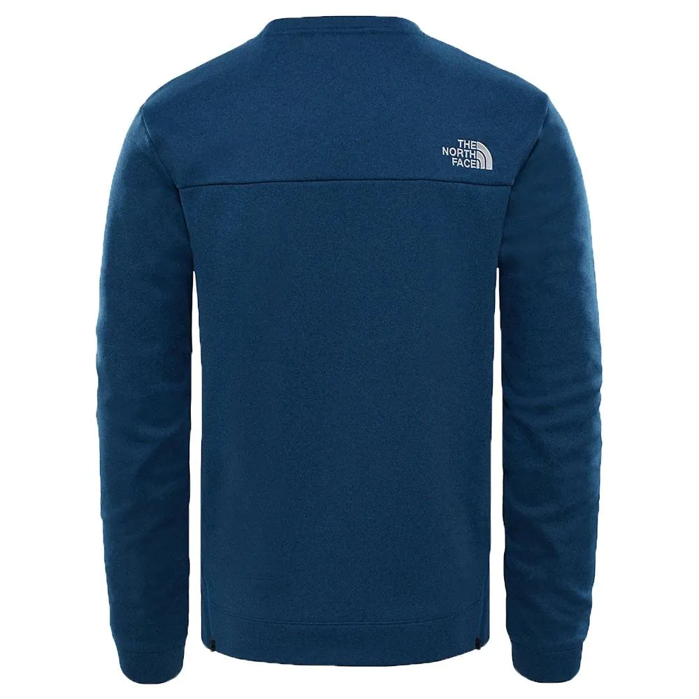 The North Face Mountain Tech Crew Fleece - Blue Wing Teal