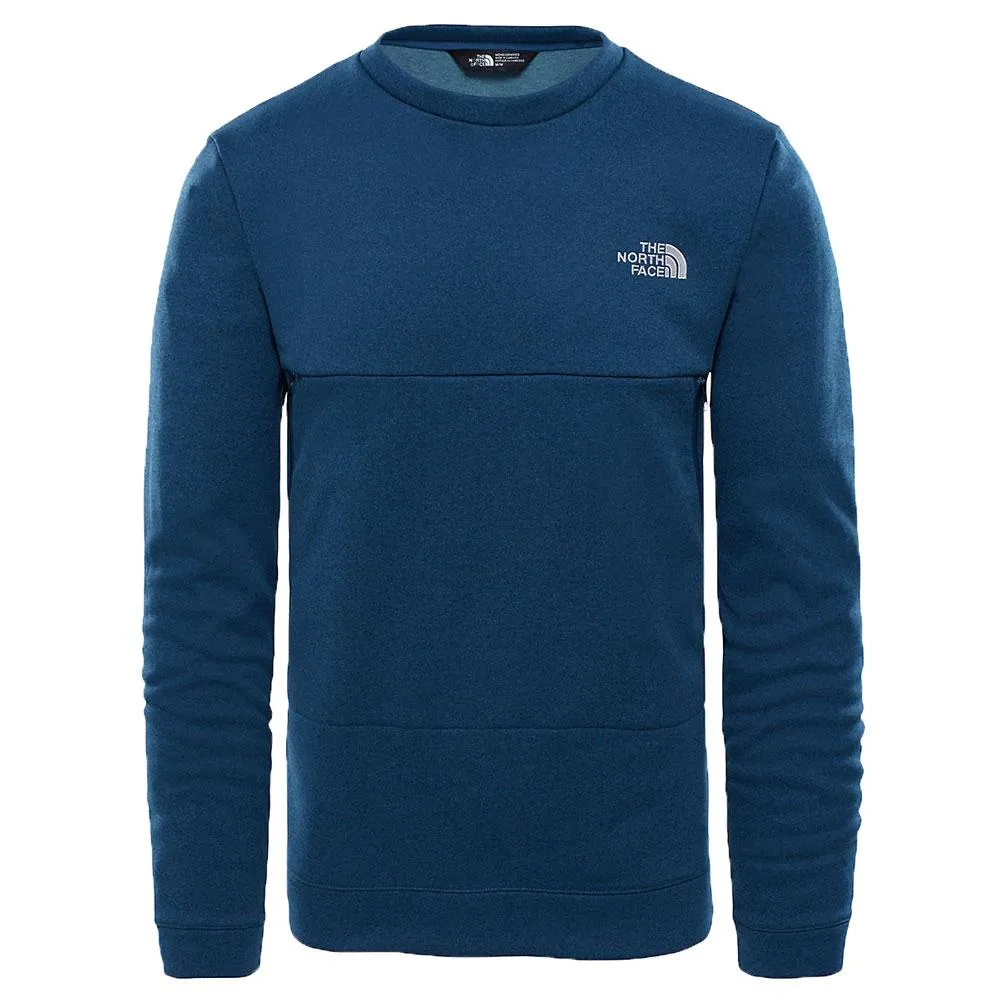 The North Face Mountain Tech Crew Fleece - Blue Wing Teal