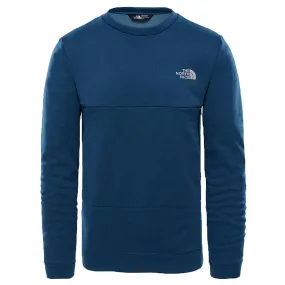 The North Face Mountain Tech Crew Fleece - Blue Wing Teal