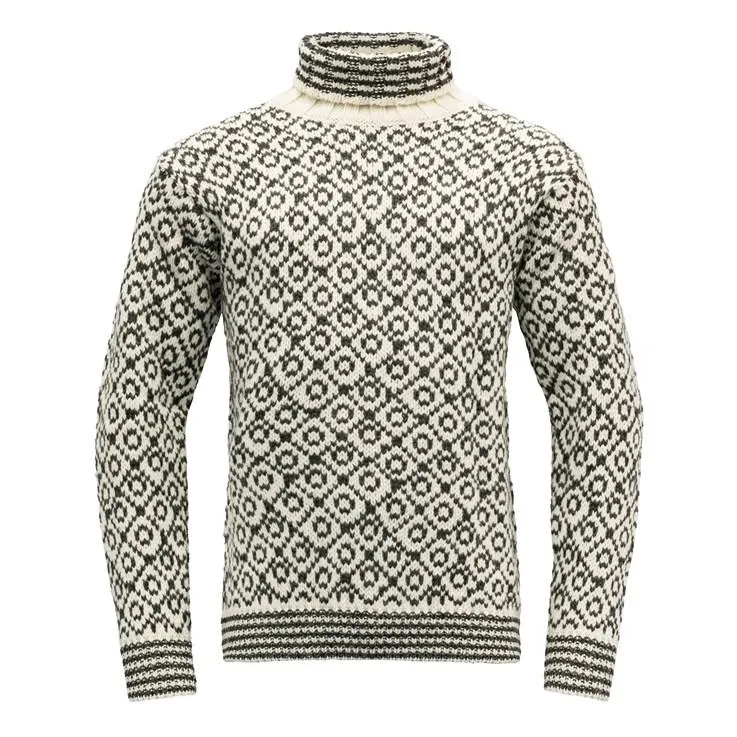 Unisex Svalbard Sweater High Neck - 100% Norwegian Wool