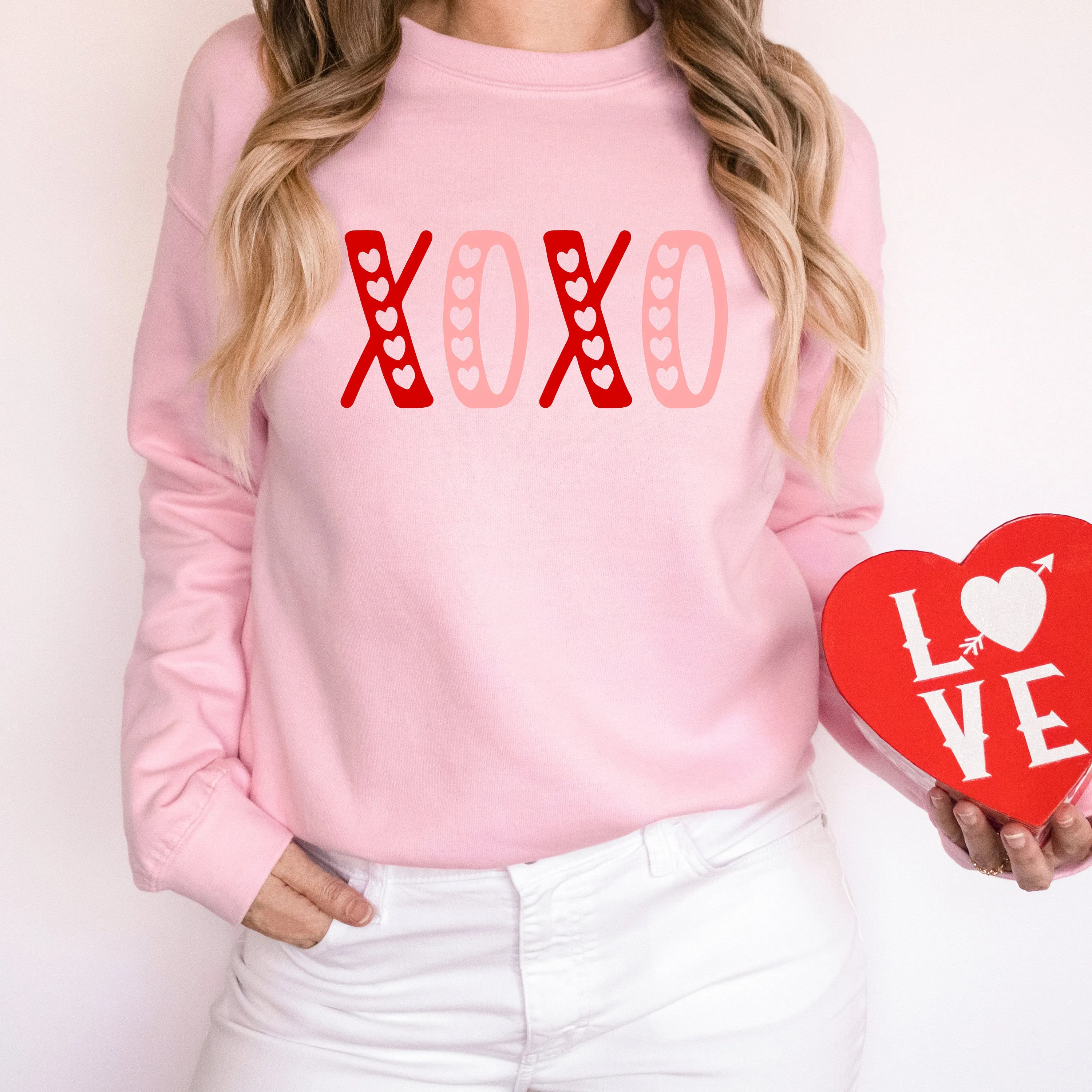 Valentines Day XOXO Sweatshirt