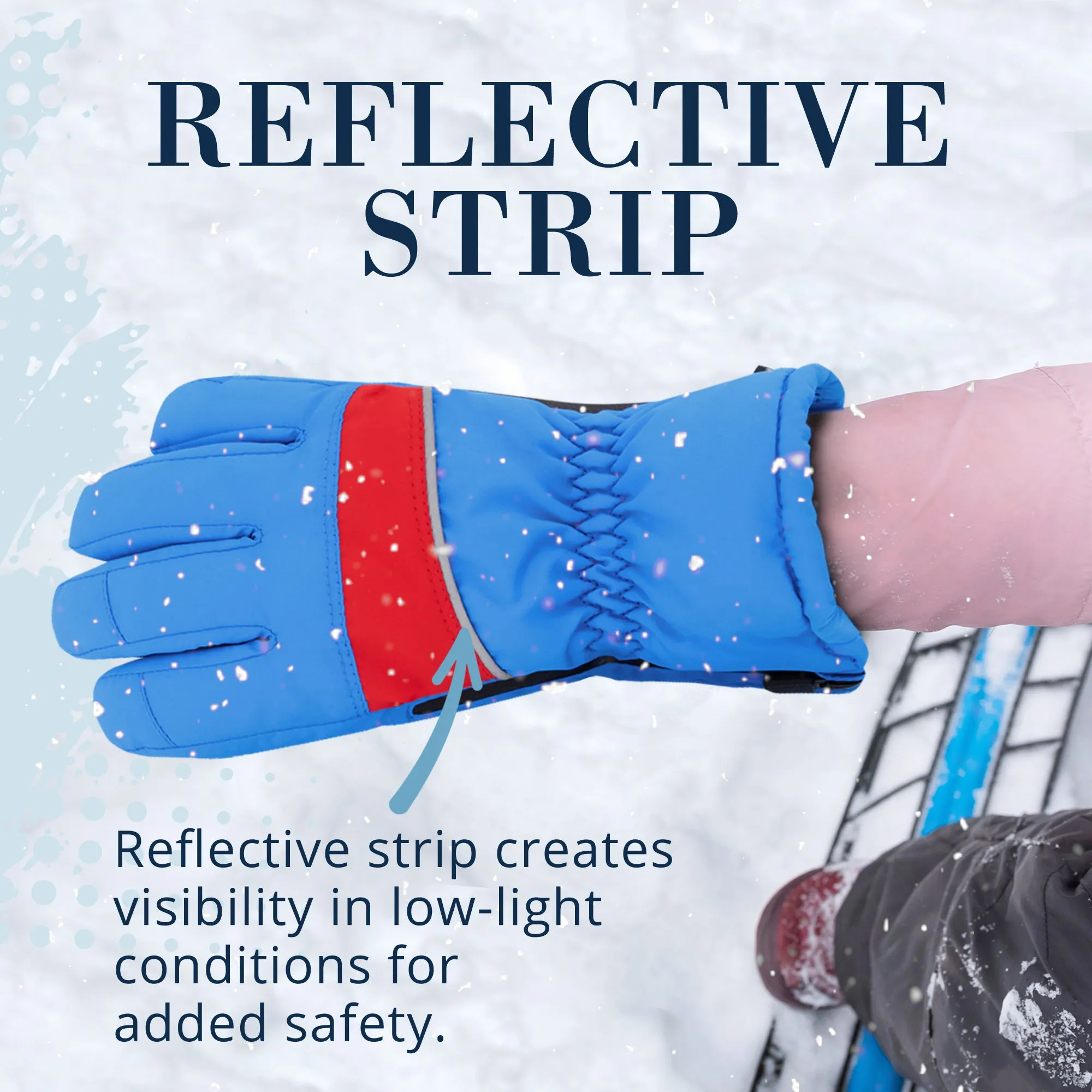 Winter & Ski Glove powered by ZIPGLOVE TECHNOLOGY