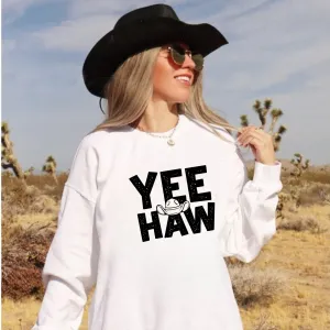 Yee Haw Western Crewneck Sweatshirt