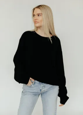 Éterne James Cashmere Sweater in Black